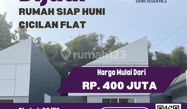 Rumah Shubuh 36/72 – Blok D5 No.16, Cicilan Flat 3 Tahun
