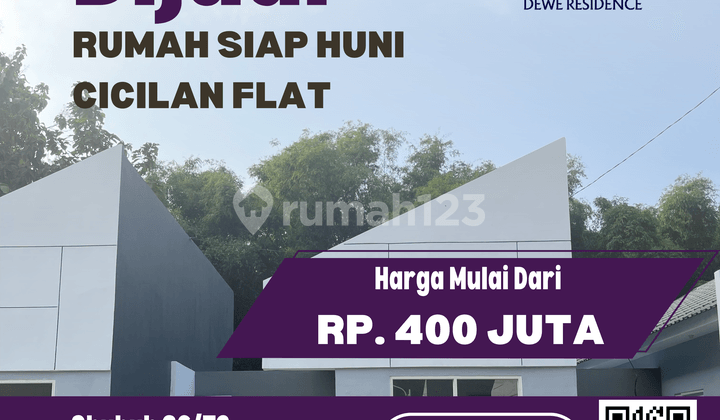 Rumah Shubuh 36/72 – Blok D5 No.16, Cicilan Flat 3 Tahun