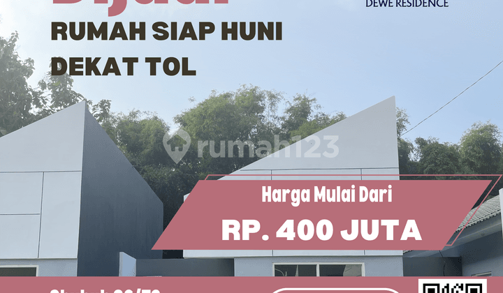 Rumah Murah Shubuh Blok D7/4 – Strategis Dekat Tol