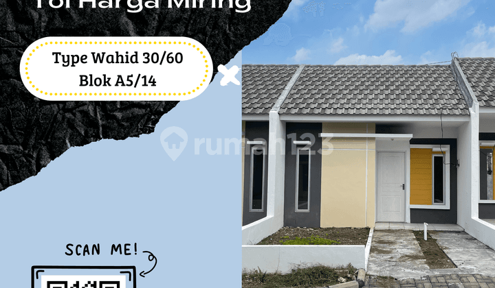 Rumah WAHID Blok A5/14 – SHM Terjamin, Harga Miring Siap Huni