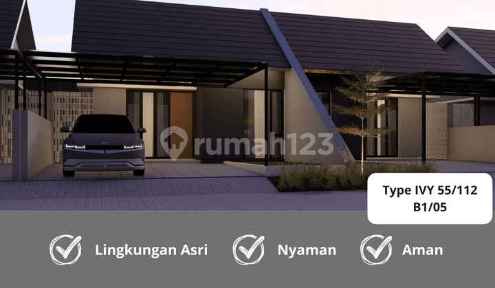 Rumah Modern Kasih Regency Dekat Stasiun dan Pusat Kota