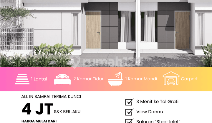 Lokasi Emas dan Strategis! Aster 36/60 - 3 Menit ke Tol