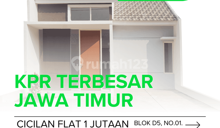 Rumah Murah Dekat Tol Type Agriyani 36/60 BLOK D5/01