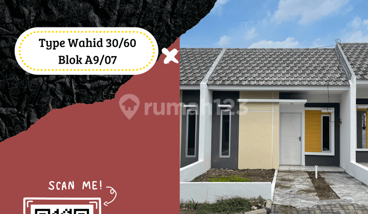 Investasi Rumah WAHID Blok A9/07 – Cicilan Flat 10 Tahun