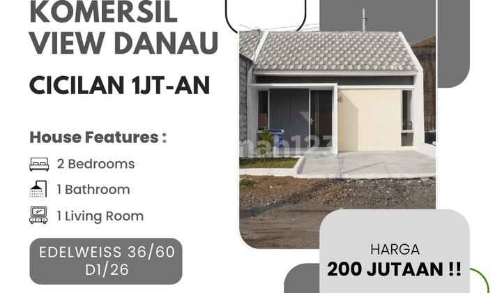 Edelweiss Residence Type 36/60 Block D1/25, Fast Toll Access