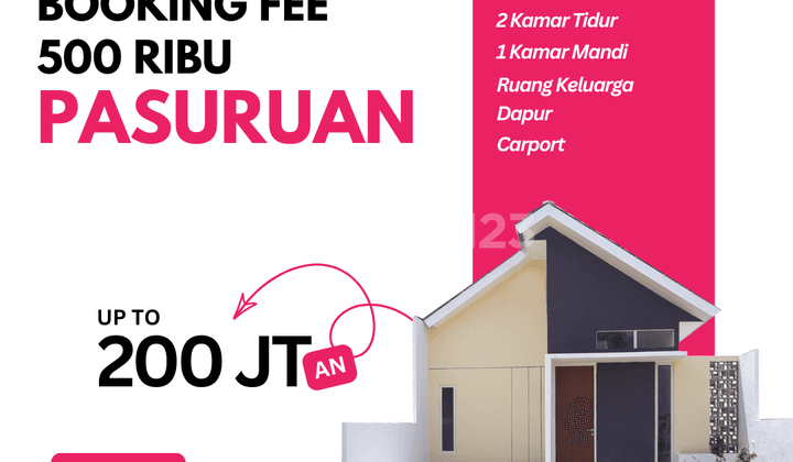 Rosemarry 36/70 – Blok D10 No.12: Beli Rumah UTJ 500 Ribu dan Angsuran Terjangkau