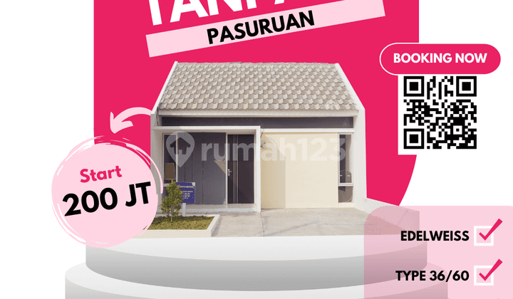 Rumah Murah Tanpa DP di Dewe Recidence Lake View