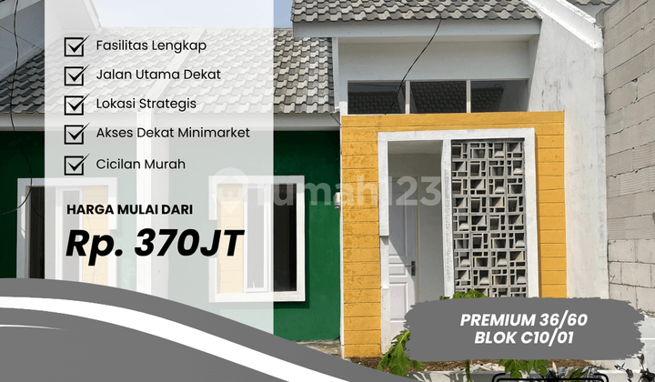 Rumah Premium 36/60 C10/1 – Strategis, Urgent Jual Murah!