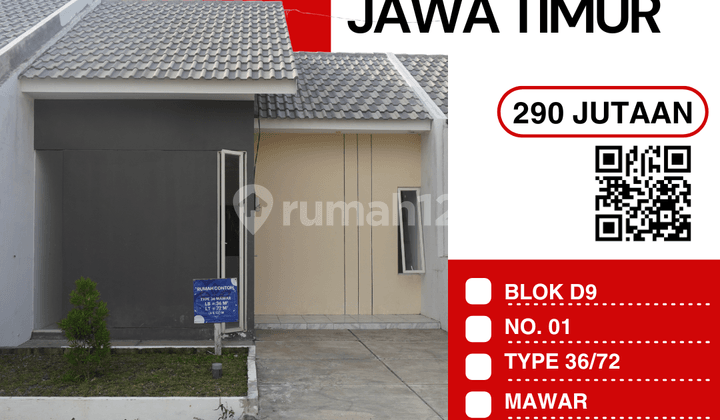 Mawar 36/72 – Blok D9/01: Rumah View Danau, Tanpa DP