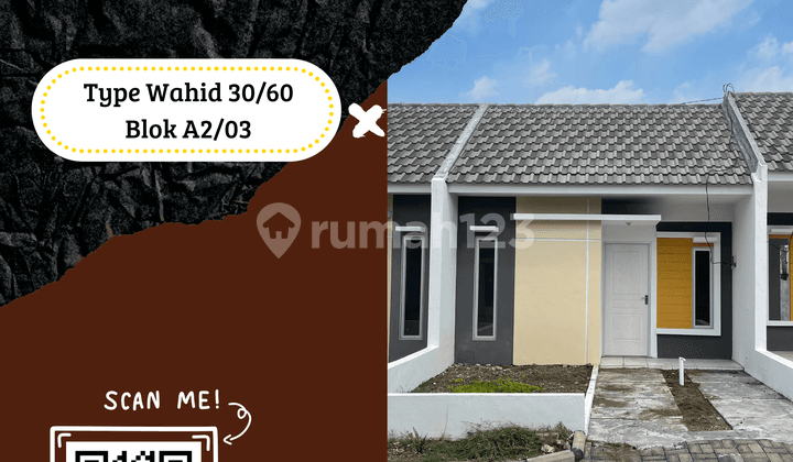 Rumah WAHID Blok A2 No.3 – Strategis, 5 Menit dari Tol Beji!
