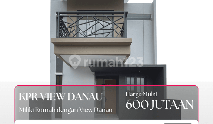 Hunian Asri Daisy 53/66 – Blok D1/01: Rumah Murah View Danau