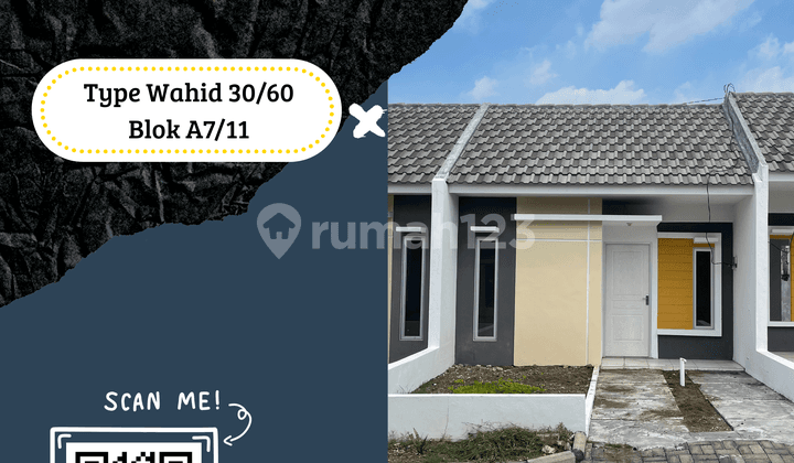 Hunian WAHID 30/60 Blok A7 No.11 – Promo DP 0%,