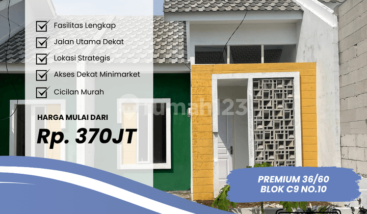 PREMIUM 36/60 Rumah Blok C9/No.10 – Promo Hunian Harga Miring