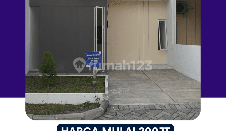 Dijual Rumah di Wonorejo Pasuruan Type Mawar 36/72