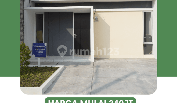 Type Edelweiss 36/60 Blok B43, Hunian Modern di Tosari