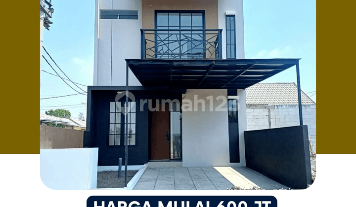 Dijual Rumah Minimalis Grati Type Daisy 53/66