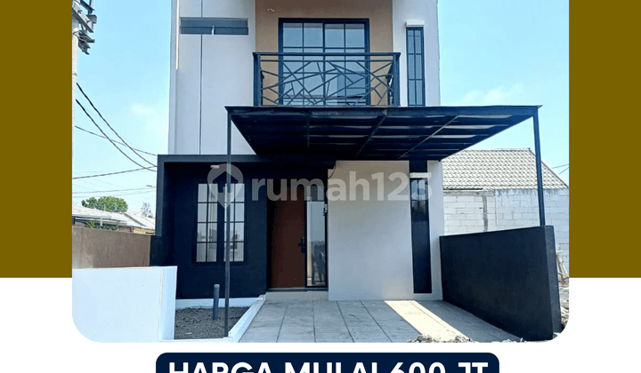 Dijual Rumah Minimalis Grati Type Daisy 53/66