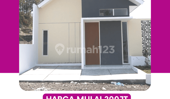 Rumah Modern di Pasuruan Blok E12 Type Rosemary 36/70