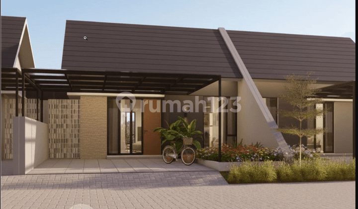 Furnished House at Kasih Regency B6-10 with Spacious Land in Krian