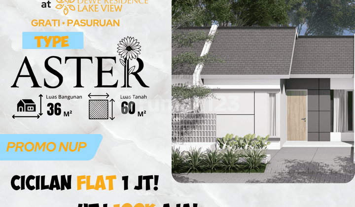 Ready-to-Occupy New Unit, Bougenville Type Block A64 in Nguling