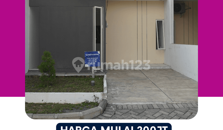 Rumah Dijual Cepat di Grati Pasuruan Type Mawar 36/72
