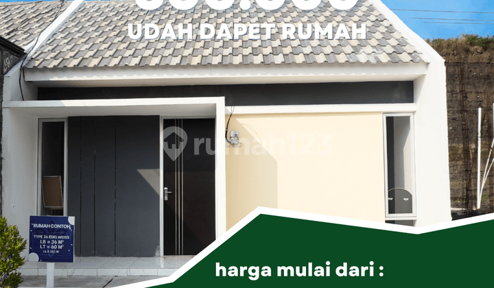 Jual Rumah Butuh Uang Tipe Edelweiss Blok B1 di Grati Pasuruan.
