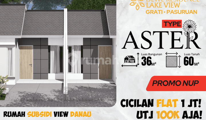 Hunian Murah Cicilan Mulai 1 Jutaan, Free Biaya Notaris & Akad