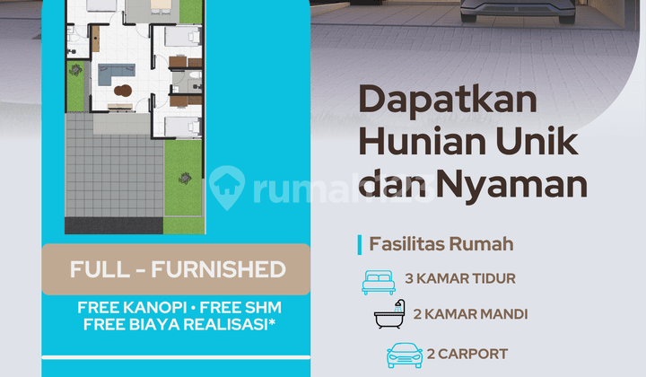 Rumah Harga Terbaik di Kasih Regency | Tipe 36/113, Tanah Lebih Luas!