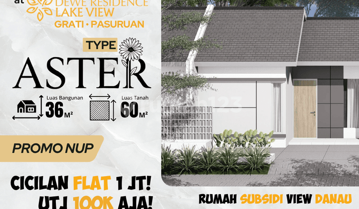 Rumah jual cepat Tipe ester Blok B7 di puspo Pasuruan