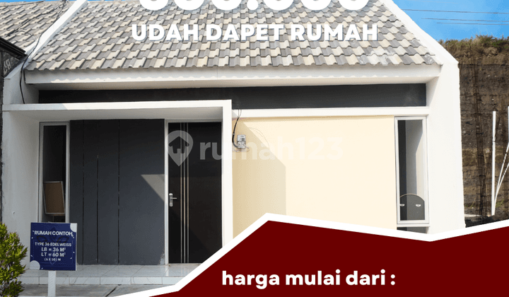 Edelweiss 36/60 Type House with No Down Payment in Prigen Pasuruan