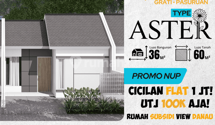 Aster Dewe Residence B6-22 - DP Rp5 Juta, Hunian Luas & Siap Huni!