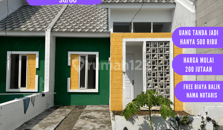 Hunian Type Premium 36/60 Blok B1 No. 6 Tanpa Perantara