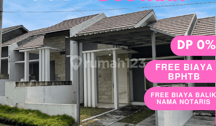 Type 36/72 Apple Blossom DP 0 Rupiah, Cicilan Ringan Mulai 1 Jutaan, Bonus Canopy, Dekat RSUD & Tol