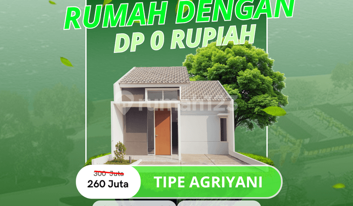 Rumah Agriyani 36/60 Blok C1 No.04 Grati – DP 0 Rupiah!