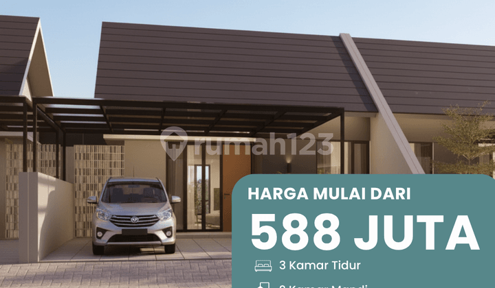 PROMO Rumah dengan Lokasi Super Strategis Area Krian Tipe 36/151