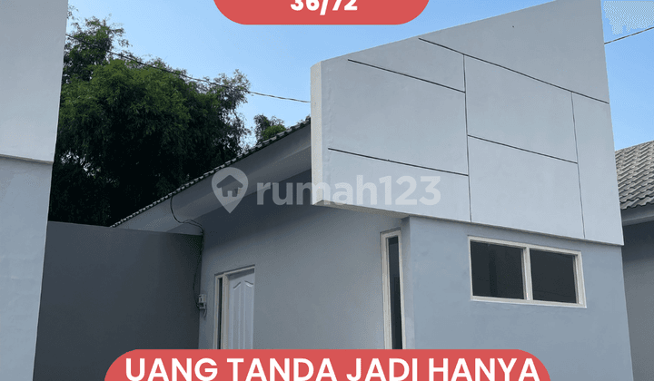 Hunian luas Type Shubuh 36/72 Blok D1 No.08 – Promo DP 0 Rupiah!