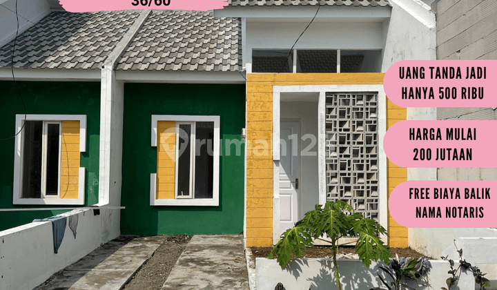 Rumah Type Premium 36/60 Blok B1 No. 5, Cicilan KPR Ringan