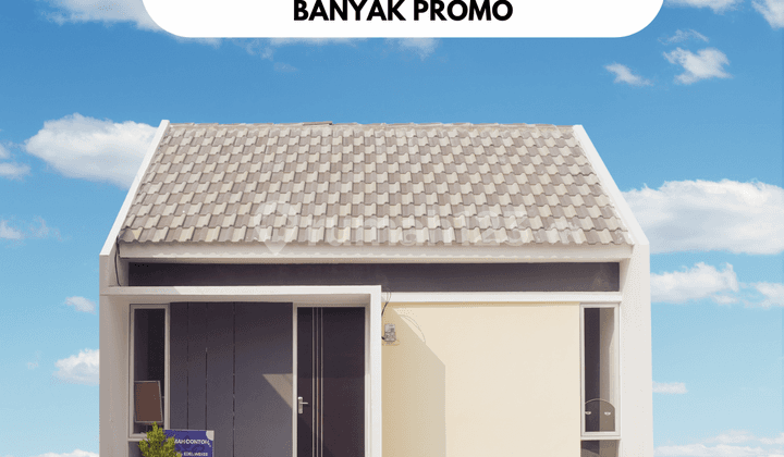 Rumah Asri Type Edelweiss 36/60 Blok A6 No.14, KPR Ringan