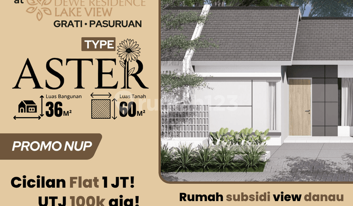 Promo Hemat Tipe ASTER, Lokasi Strategis Cicilan Flat