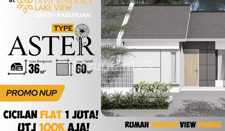 Diskon Besar Besaran Type Aster 36/60 , Lokasi Super Strategis