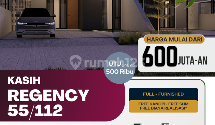 Rumah Baru Kasih Regency, Kualitas Premium Harga Bersahabat