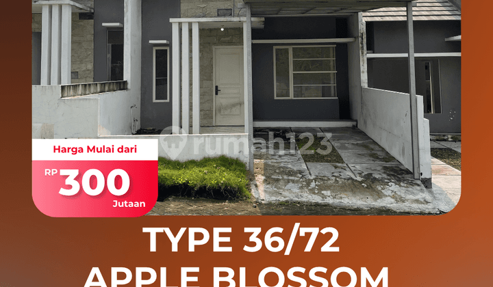 Rumah Apple Blossom 36/72 Blok B1-19, Cicilan Mulai 1 Jutaan