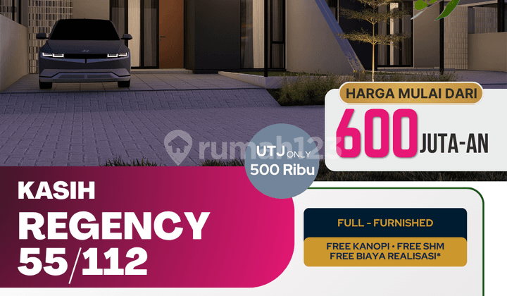 Rumah Kasih Regency Krian, Desain Stylish & Fungsional