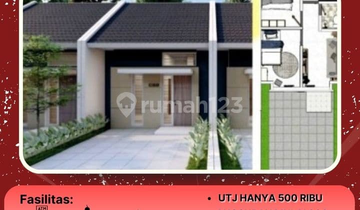 Rumah Type Wahid 30/60 Blok E3 no 2 Hunian Mewah, Harga Merakyat