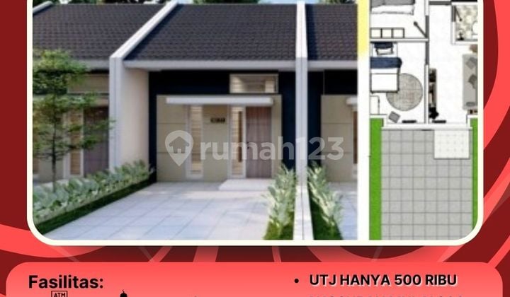 Type Rafif 36/72 – Blok A9 |no 3 Rumah Moder Tanpa DP