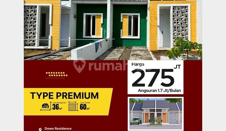 Type Premium 36/60 Blok A4 – Hunian Nyaman & Investasi Menguntungkan