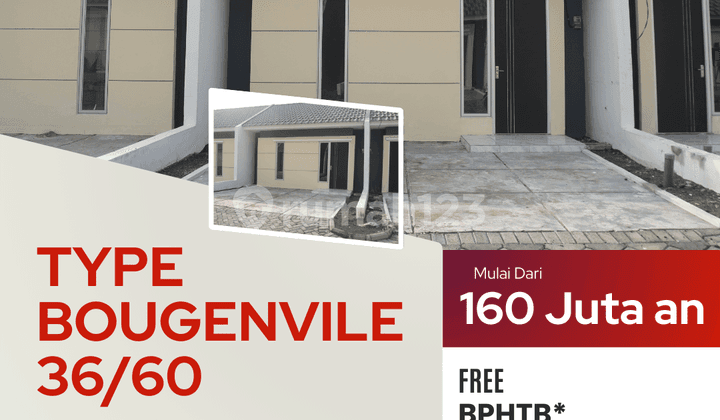 Rumah Subsidi Type 36/60 Bougenville Blok A2 Grati-Dekat Tol
