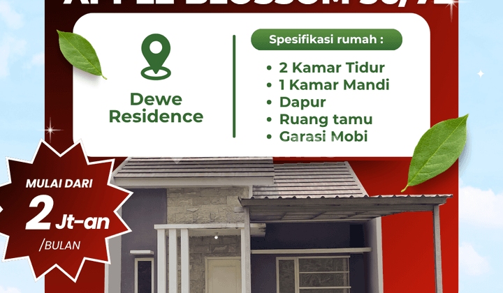 Apple Blossom 36/72 Blok B1-24, Lokasi Dekat Kota Gresik