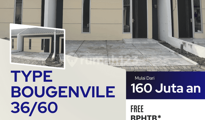 Rumah Subsidi Type 36/60 Bougenville Blok A3 Grati View danau