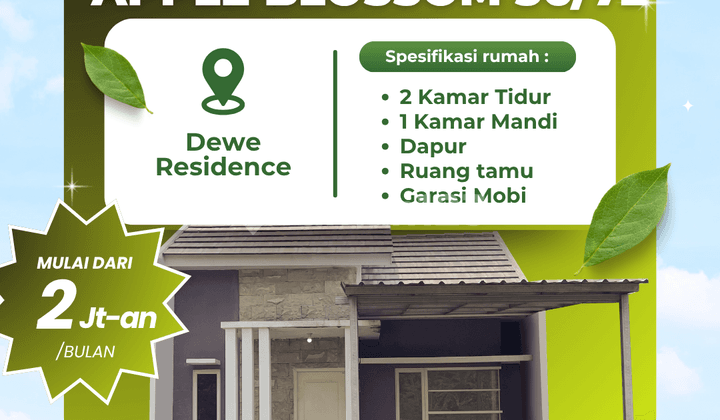 Rumah Apple Blossom 36/72 B1-31, Harga Promo